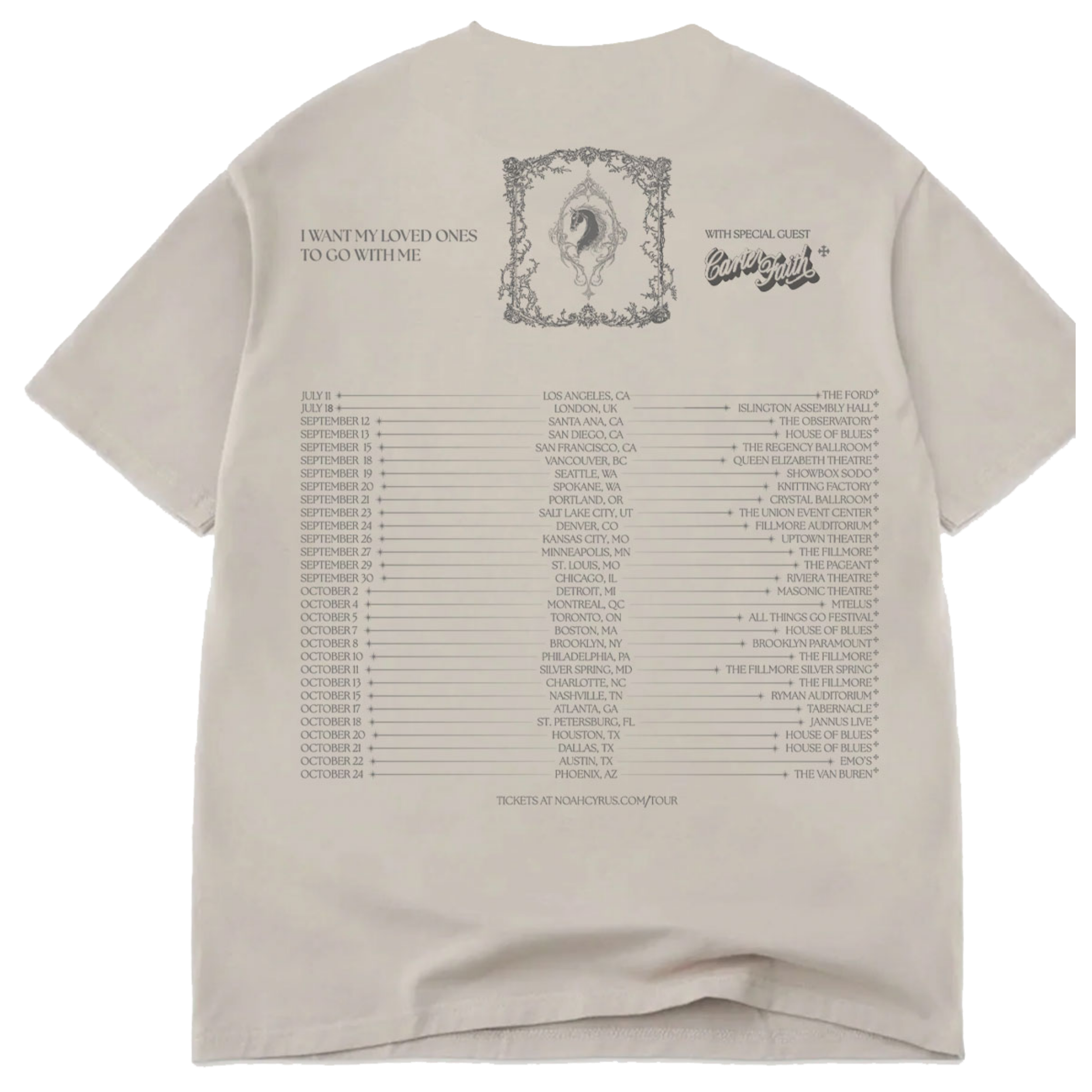 Loved Ones Tour Tee